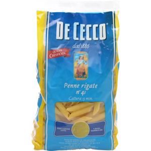 DE CECCO (ディ・チェコ) No.41 ペンネ リガーテ 500g