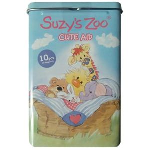 Suzy's Zoo 原っぱ ばんそうこう缶 10枚入り