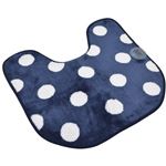 マルル トイレマット 58cm×63cm NV ネイビー