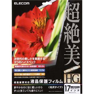 エレコム 液晶保護フィルム 光沢仕様 17インチ用 EF-FL17HG