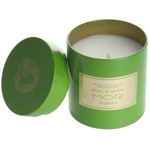 モア(MOR) エッセンシャルコレクション フレグランスキャンドル バジル&グレープ 170g