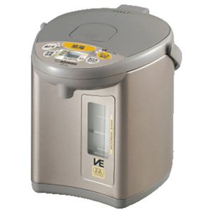 象印 電動ポット マイコン沸とう VE電気まほうびん(2.2L) 優湯生 CV-EA22-TC メタリックブラウン