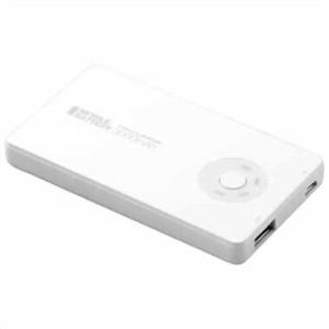 エレコム iPhone用モバイルバッテリー iPhone4/3GS/3G対応 3000mAh ホワイト DE-A01L-3010WH
