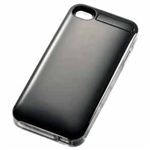 エレコム iPhone4/iPhone4S用ケース付きバッテリー 1850mAh ブラック DE-AP01L-1805BK
