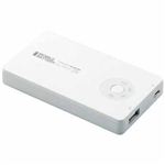 エレコム iPad対応モバイルバッテリー ホワイト DE-D01L-2320WH