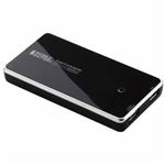 エレコム 2ポート搭載モバイルバッテリー ブラック DE-D12L-2230BK