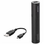 エレコム スマートフォン用モバイルバッテリー 2200mAh ブラック DE-M01L-0810BK