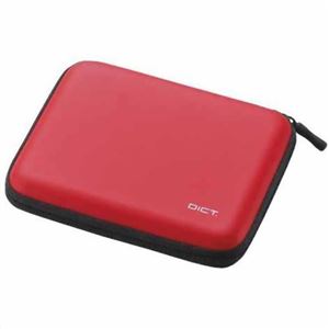 エレコム DICT.電子辞書ケース レッド DJC-003NRD