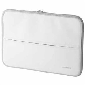 エレコム MacBook・MacBook Air専用インナーバッグ ZEROSHOCK ホワイト ZSB-IB022WH