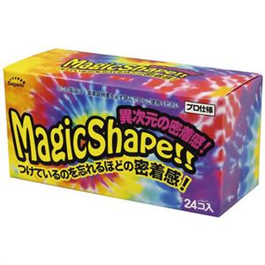 （まとめ買い）サガミ マジックシェイプWEB24 24個入り(コンドーム)×2セット