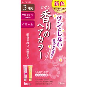 ビゲン 香りのヘアカラークリーム 3RB(リッチブラウン)