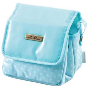 エレコム コンパクトデジタル一眼カメラケース U.style ドット ブルー DGB-S013BU