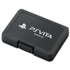 エレコム PlayStationVita用コンパクトカードケース 4枚収納 ブラック GM-VITACM1BK