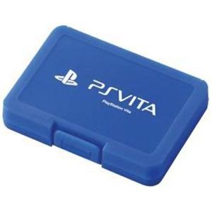 エレコム PlayStationVita用コンパクトカードケース 4枚収納 ブルー GM-VITACM1BU