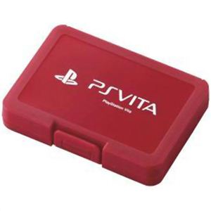 エレコム PlayStationVita用コンパクトカードケース 4枚収納 レッド GM-VITACM1RD