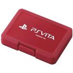 エレコム PlayStationVita用コンパクトカードケース 4枚収納 レッド GM-VITACM1RD