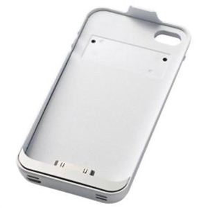 ロジテック ワンセグチューナー 補助バッテリー搭載 iPhone4S/4用 ホワイト LDT-1Si41WH