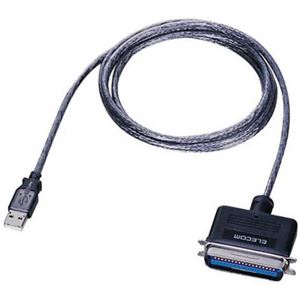 エレコム USB to パラレルプリンタケーブル 5.0m グラファイト UC-P5GT