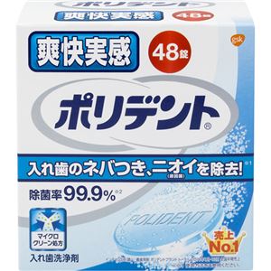 爽快実感ポリデント 48錠