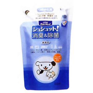 ペットキレイシュシュット 消臭&除菌 無香料 つめかえ用 320ml