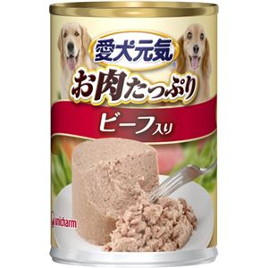 愛犬元気缶 味わいと健康プラス ビーフ 375g