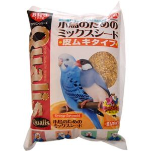 クオリス 小鳥のためのミックスシード 皮ムキタイプ 800g