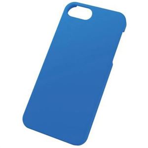 エレコム iPhone5用シェルカバー ブルー PS-A12PVBU