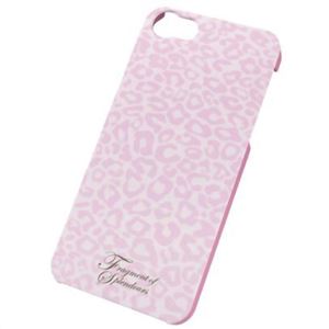 エレコム iPhone5用シェルカバーfor Girl ヒョウ(ピンク) PS-A12PVG01