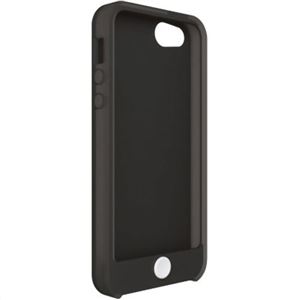 エレコム iPhone5用カラフルシリコンケース ブラック PS-A12SC2BK