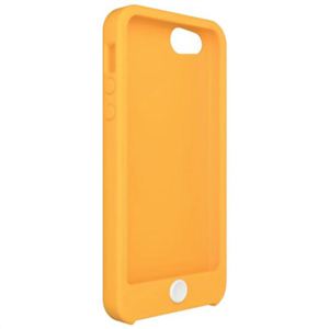 エレコム iPhone5用カラフルシリコンケース イエロー PS-A12SC2YL