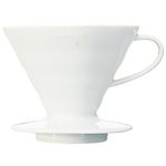 ハリオ V60透過ドリッパー02 セラミックW VDC-02W ホワイト 1-4杯用