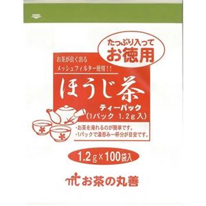 お茶の丸善 お徳用ほうじ茶 ティーパック 1.2g×100P