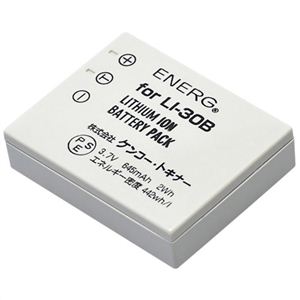 エネルグ デジタルカメラ用バッテリー オリンパスμ-mini DIGITAL用 LI-30B対応 O-#1079