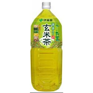 【ケース販売】おーいお茶 玄米茶 2L×6本