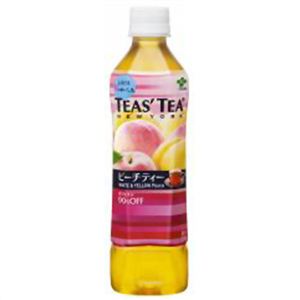 【ケース販売】TEAS' TEA ピーチティー 500ml×24本