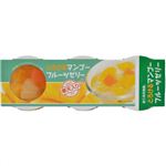 【ケース販売】蔵王高原農園 とろけるマンゴーフルーツゼリー 90g×3個×6セット