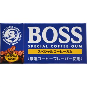 BOSS(ボス) スペシャルコーヒーガム 8枚×10個