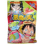 UHA味覚糖 ワンピース×かむシゲキックス 悪魔のグ実 メロンソーダ&ソーダ 48g×10袋