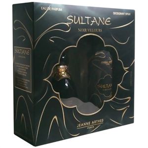 ジャンヌアルテス スルタン ブラックベルベット コフレセット(EDP・SP100ml ボディスプレー150ml)