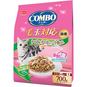 ミオコンボ 毛玉対応 カツオ味・白身魚ブレンド 140g×5袋