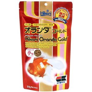 大型の高級金魚用 オランダゴールド・小粒 (浮上性) 300g