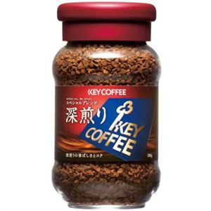 キーコーヒー インスタントコーヒー スペシャルブレンド 深煎り 100g