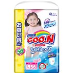 グーン やわらかフィットパンツ Lサイズ 女の子 58枚入