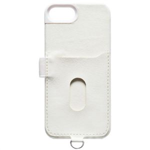 ケンコー iPhone5用フェイクレザーケース ホワイト