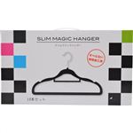 スリムマジックハンガー ブラック 10本入