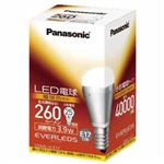 パナソニック LED電球 EVERLEDS(エバーレッズ) 電球色相当 E17口金 全光束260lm LDA4L-H-E17
