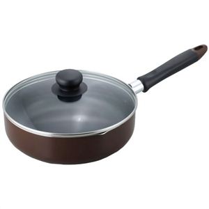 まいにちキッチン IH対応 ガラス蓋付 マルチパン 24cm MR-5922