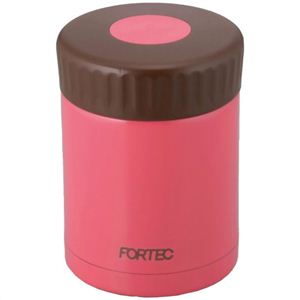 フォルテック・ランチ Newランチポット 400ml ピンク FLR-5962