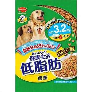 ビタワンおいしくって健康生活 低脂肪 ささみ・ビーフ・野菜入り 3.2kg