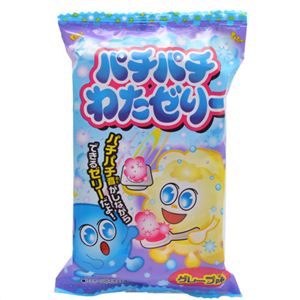 パチパチわたゼリー グレープ味 15g×6個セット